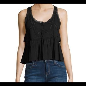 Current Elliot lace top